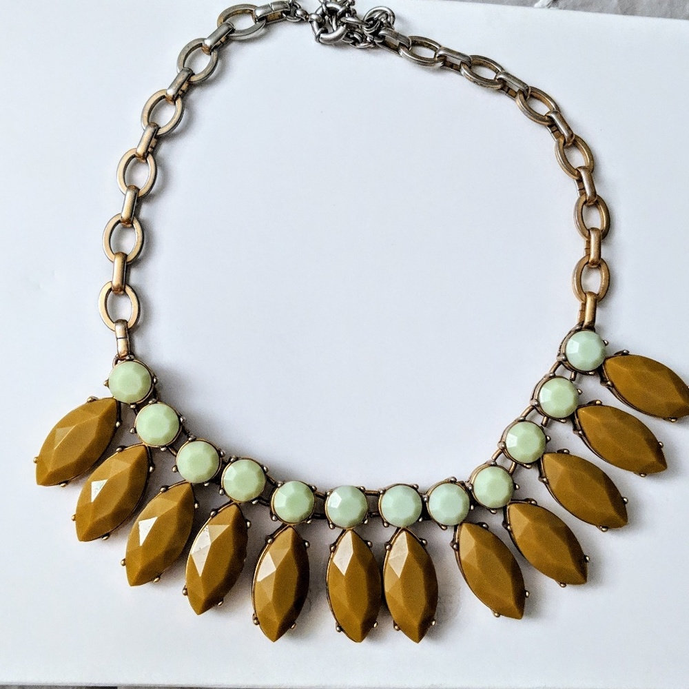 J. Crew statement costume necklace